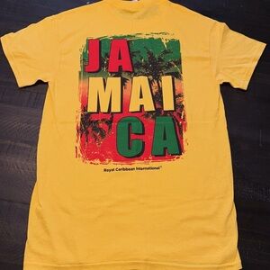 Royal Caribbean International
Cruises Jamaica Yellow T-Shirt S/S Gildan Unisex S